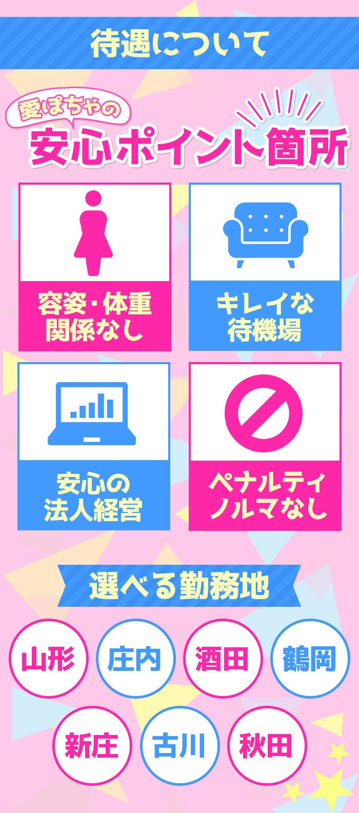 待遇も豊富にご用意!