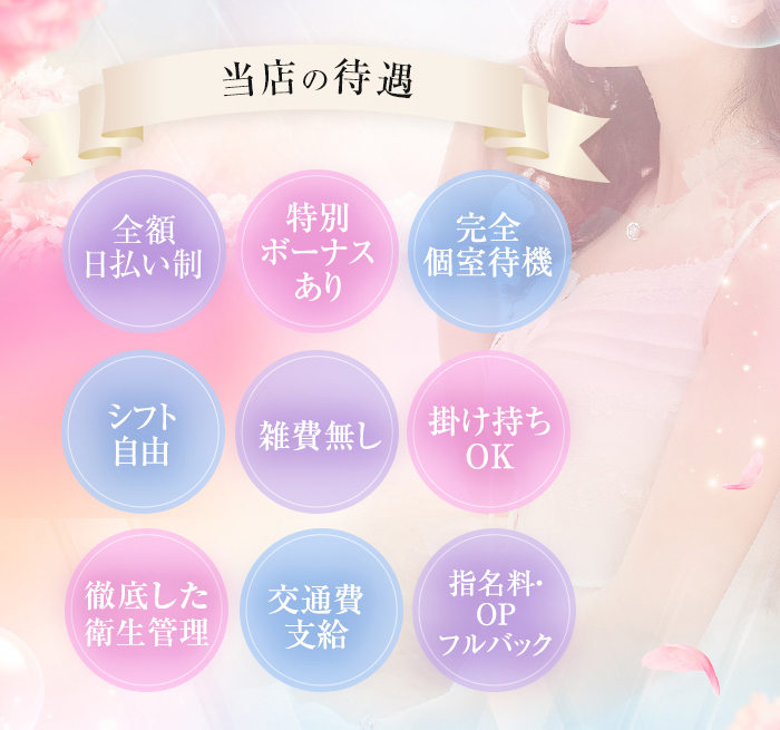 たくさんの待遇をご用意しております♪